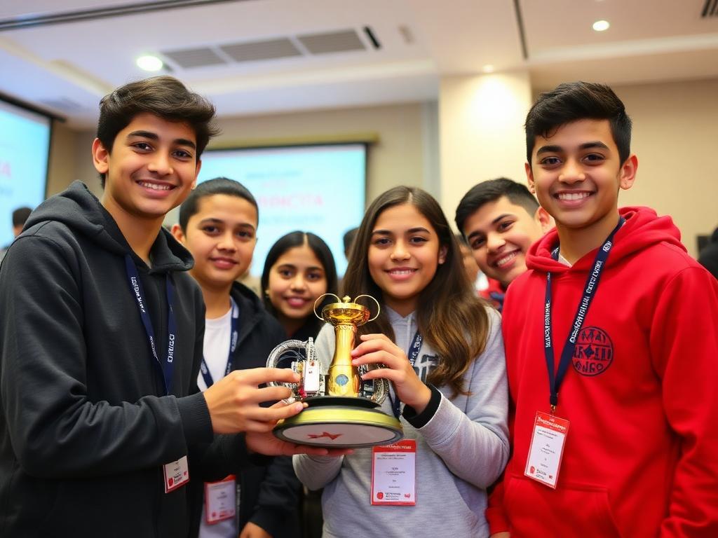 Nos Élèves Brillent dans les Compétitions Nationales de Robotique